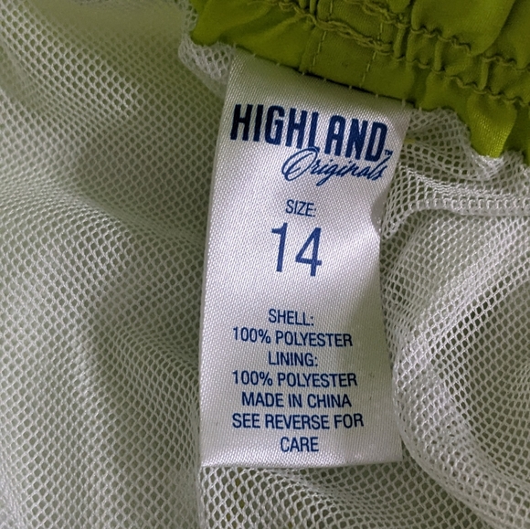 NWT Boys Ombre Color block UPF 50+ UV Protection Swim Trunks, Size 14 - Picture 4 of 4